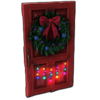 Christmas Wooden Door image