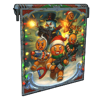 Gingerbread Raid Garage Door image