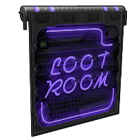 Neon Loot Room Door image
