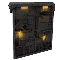 Welded Quarantine Garage Door image