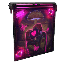 Atomic Ever After Garage Door image