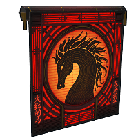 Lunar Horse Garage Door image