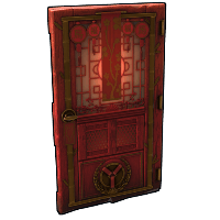 Lunar Horse Fortune Wooden Door image