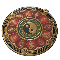 Lunar Zodiac Spinning Wheel image