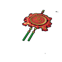 Year of the Fire Horse Wall Pendant image