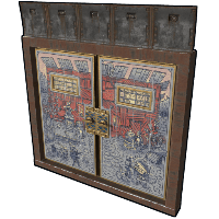 Porcelain Armored Double Door image