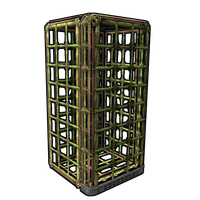 Bamboo Cage Fridge image