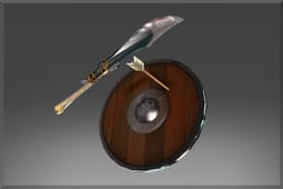 Inscribed Salvaged Sword and Board image