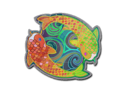 Twin Koi (Holo) image