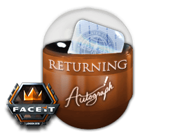 London 2018 Returning Challengers Autograph Capsule image