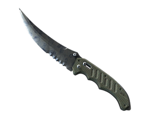 ★ StatTrak™ Flip Knife | Stained (Minimal Wear)