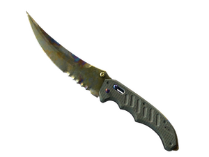 ★ StatTrak™ Flip Knife | Case Hardened (Battle-Scarred)