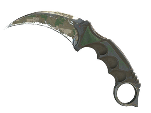 ★ StatTrak™ Karambit | Forest DDPAT (Battle-Scarred)
