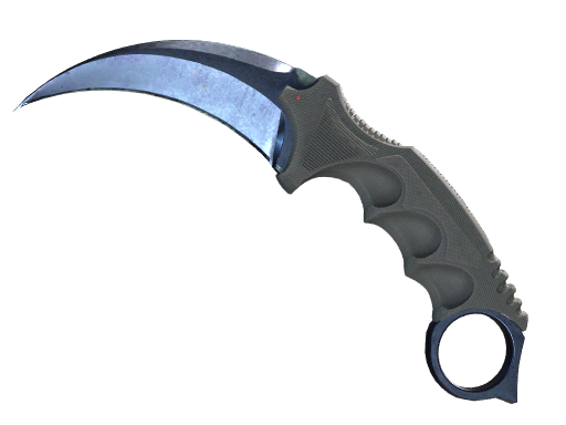 ★StatTrak™Karambit|BlueSteel(Battle-Scarred)