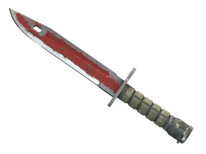 ★ StatTrak™ Bayonet | Crimson Web (Battle-Scarred)