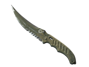 ★ StatTrak™ Flip Knife | Safari Mesh (Battle-Scarred)