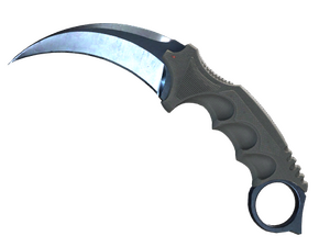 ★ StatTrak™ Karambit | Blue Steel (Field-Tested)