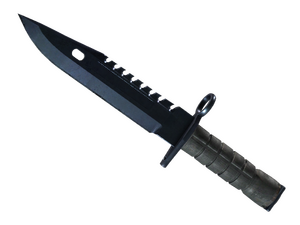 ★ StatTrak™ M9 Bayonet | Blue Steel (Well-Worn)