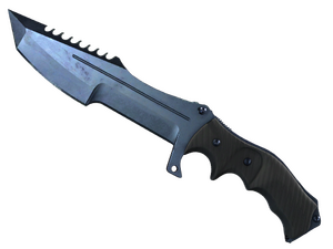 ★ StatTrak™ Huntsman Knife | Blue Steel (Battle-Scarred)