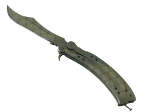 ★ StatTrak™ Butterfly Knife | Safari Mesh (Well-Worn)