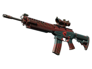 SG 553 | Fallout Warning (Well-Worn)