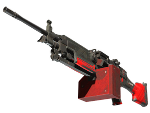 StatTrak™ M249 | System Lock (Battle-Scarred)