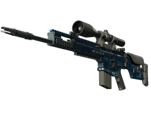 StatTrak™ SCAR-20 | Grotto (Battle-Scarred)