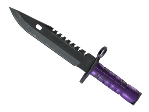★ StatTrak™ M9 Bayonet | Ultraviolet (Well-Worn)