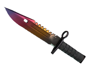 ★ StatTrak™ M9 Bayonet | Fade (Minimal Wear)