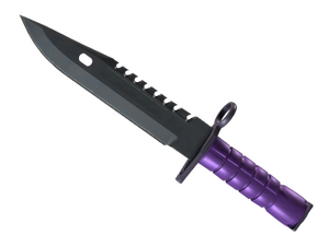 ★ StatTrak™ M9 Bayonet | Ultraviolet (Minimal Wear)