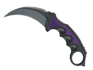 ★ StatTrak™ Karambit | Ultraviolet (Minimal Wear)