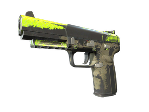 Five-SeveN | Neon Kimono (Battle-Scarred)