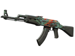 StatTrak™ AK-47 | Aquamarine Revenge (Battle-Scarred)