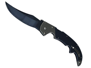 ★ StatTrak™ Falchion Knife | Blue Steel (Battle-Scarred)