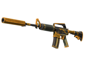 M4A1-S | Golden Coil (Battle-Scarred)