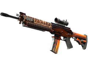 SG 553 | Tiger Moth (Well-Worn)