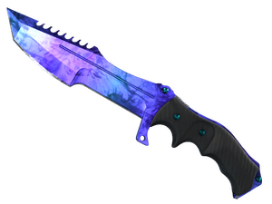 ★ StatTrak™ Huntsman Knife | Doppler Sapphire (Factory New)