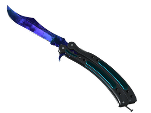 ★ StatTrak™ Butterfly Knife | Doppler Sapphire (Factory New)