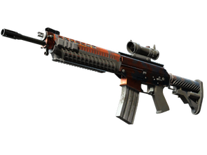 SG 553 | Danger Close (Battle-Scarred)