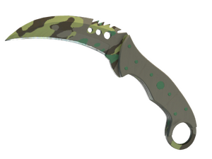 ★ StatTrak™ Talon Knife | Boreal Forest (Minimal Wear)