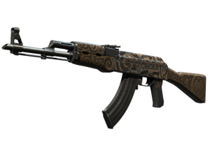 AK-47 | Uncharted (Well-Worn)