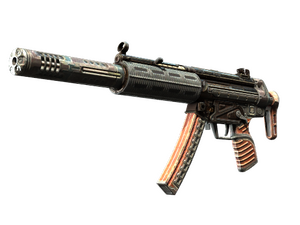StatTrak™ MP5-SD | Gauss (Battle-Scarred)