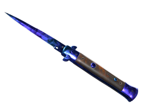 ★ StatTrak™ Stiletto Knife | Doppler Sapphire (Factory New)