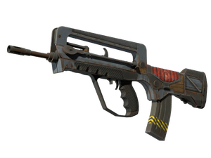 StatTrak™ FAMAS | Decommissioned (Battle-Scarred)