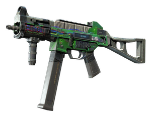 StatTrak™ UMP-45 | Plastique (Battle-Scarred)
