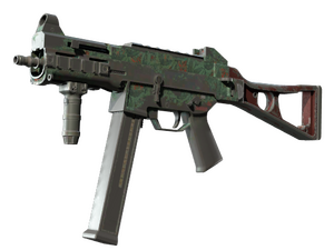 UMP-45 | Day Lily (Battle-Scarred)