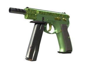 CZ75-Auto | Emerald Quartz (Minimal Wear)