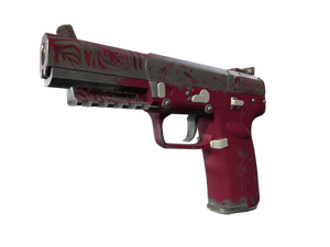 Five-SeveN | Crimson Blossom (Well-Worn)