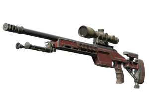 SSG 08 | Red Stone (Battle-Scarred)