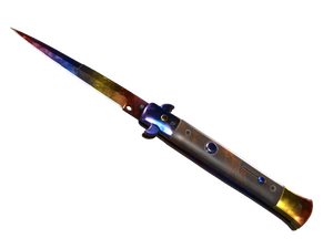 ★ StatTrak™ Stiletto Knife | Marble Fade (Minimal Wear)